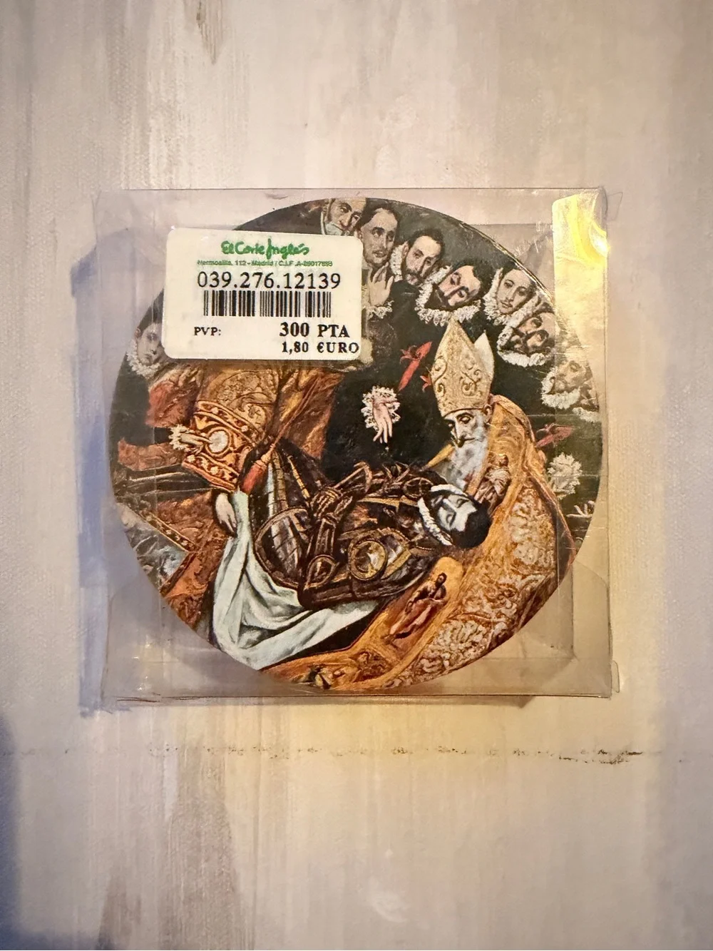VTG | NWT | Hema SA Spain Old Masters Religious Art Coasters Set of 6